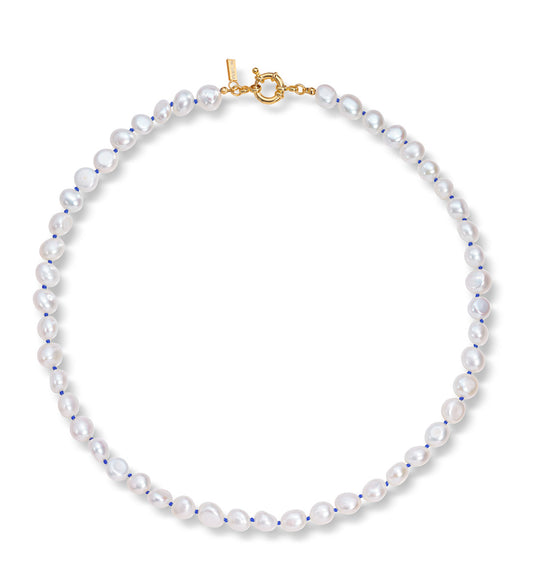 FANTASY BAROQUE BLUE NECKLACE